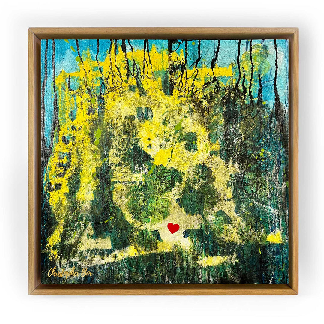 Follow Your Heart Series - "All Roads Lead Home" Original Acrylic 20"x20"
