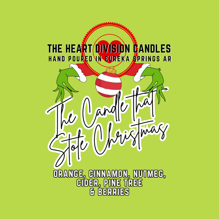 "The Candle That Stole Christmas" candle ingredients image