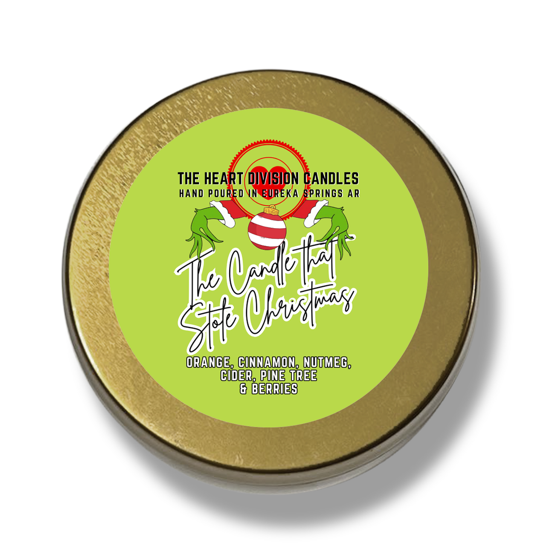 "The Candle That Stole Christmas" candle main image