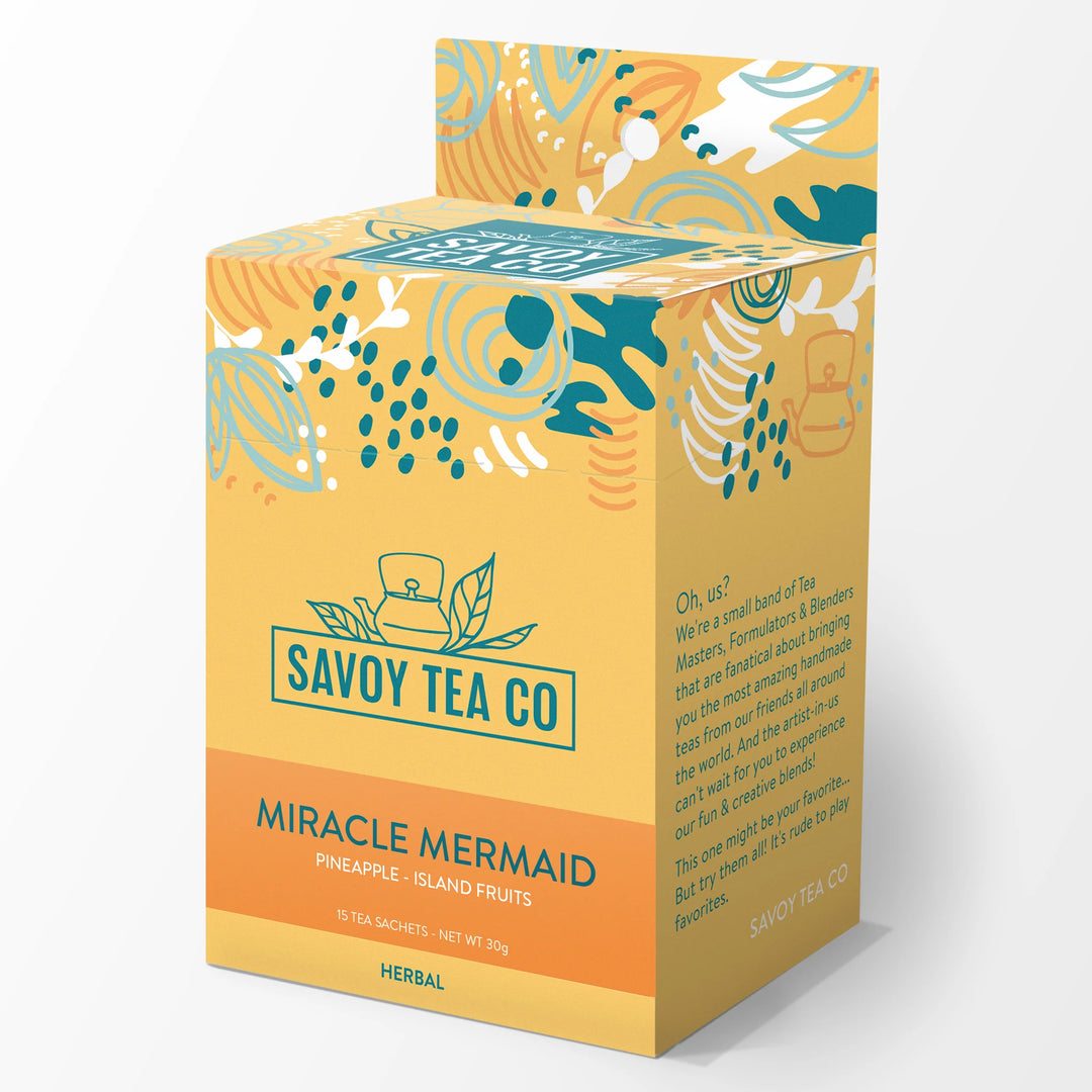 Miracle Mermaid Tea Sachet Packaging