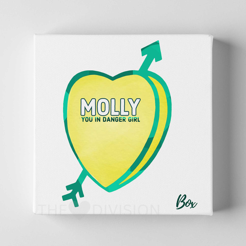 "Molly, You In Danger Girl" Print front image