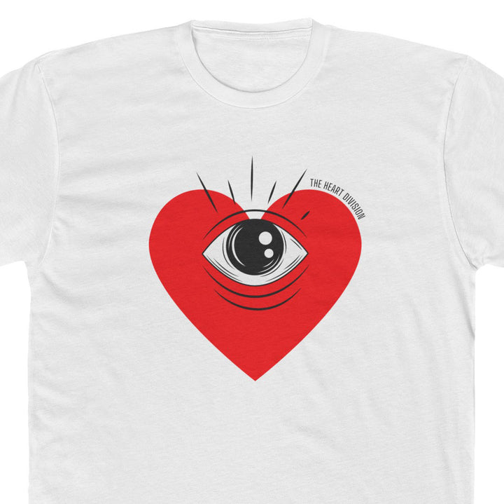 "OG Awakened Heart" Unisex T-Shirt close up of design