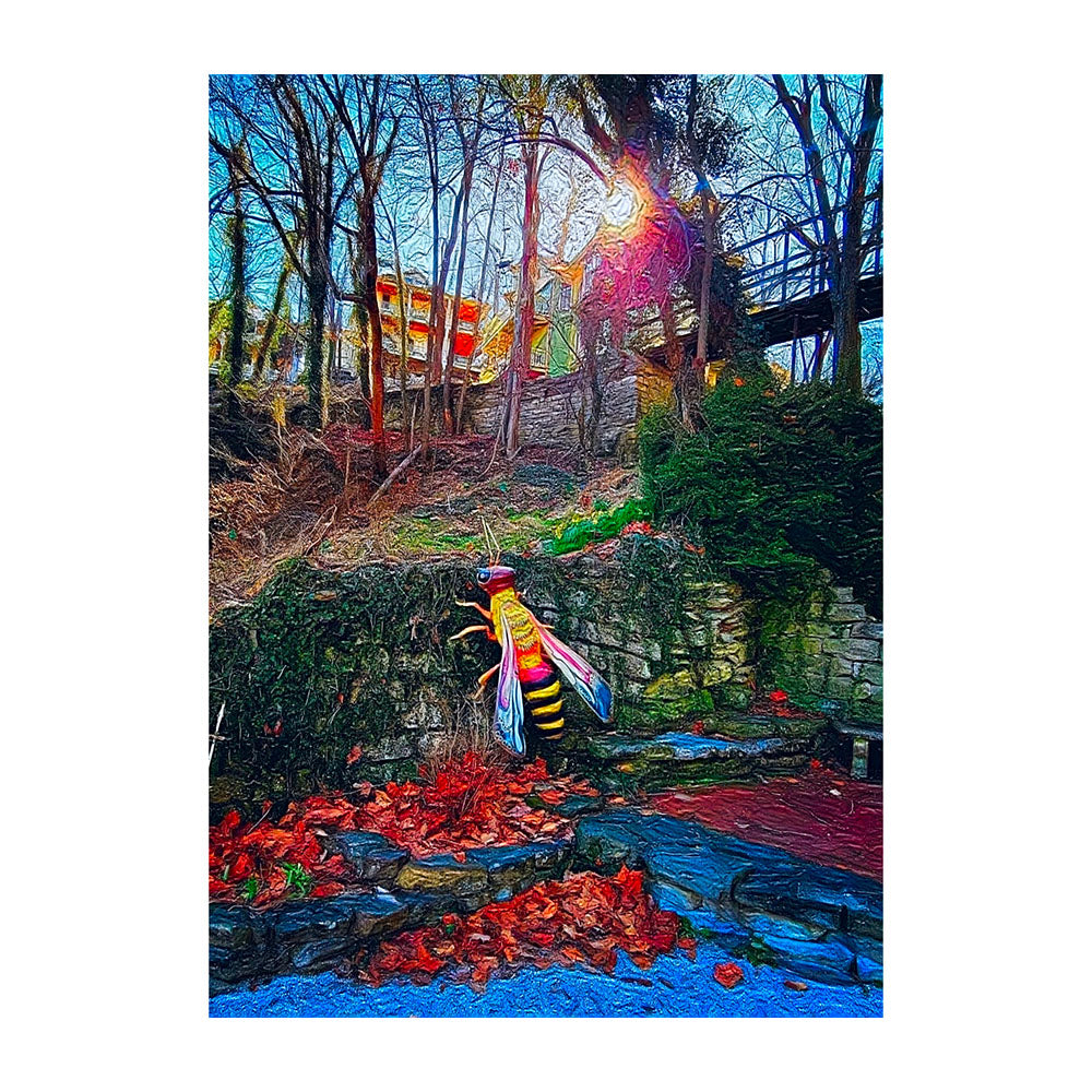 "The Wasp at Carnegie Library" - The "I Love Eureka" Photography Print Series
