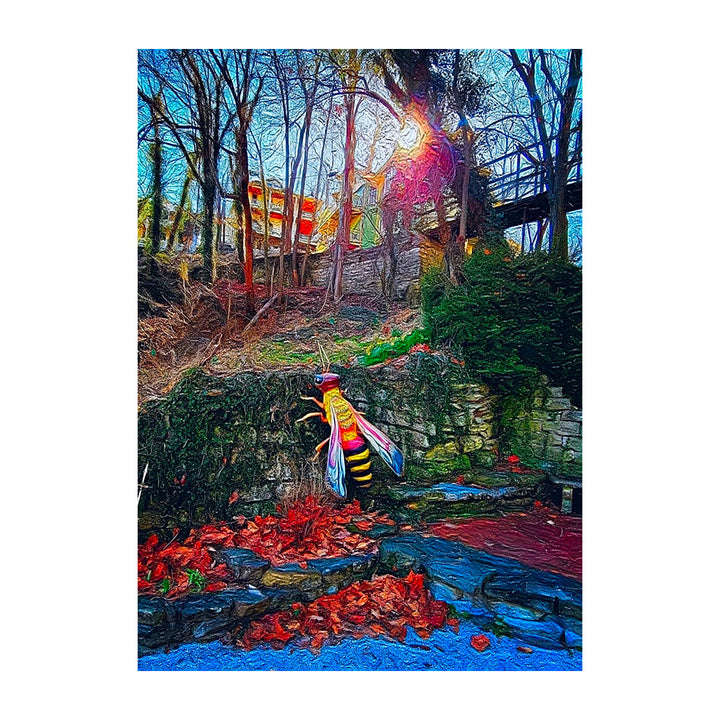 "The Wasp at Carnegie Library" - The "I Love Eureka" Photography Print Series