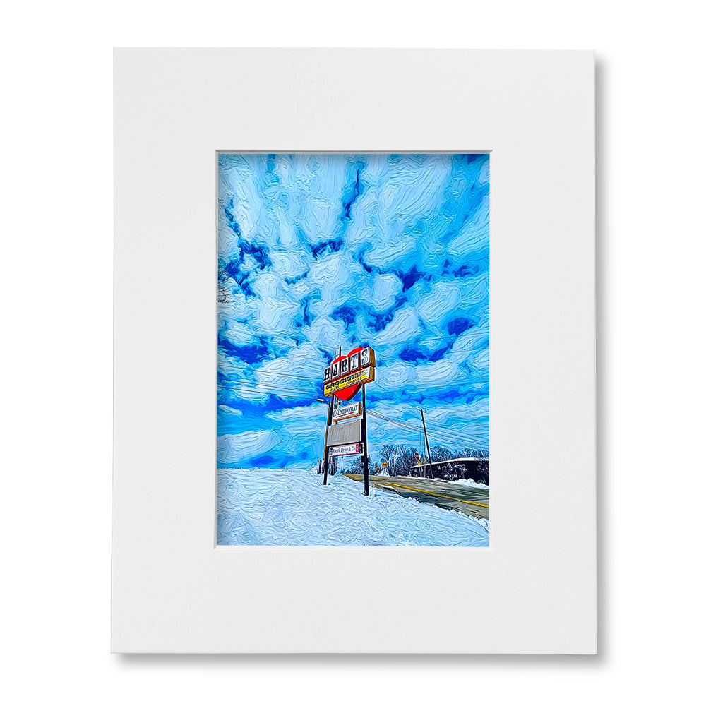The "I Love Eureka" Photography Print Series - Harts, Matted