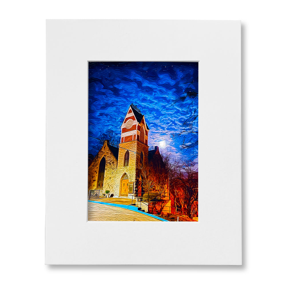The "I Love Eureka" Photography Print Series - Night Walks, MattedThe "I Love Eureka" Photography Print Series - Night Walks, Matted
