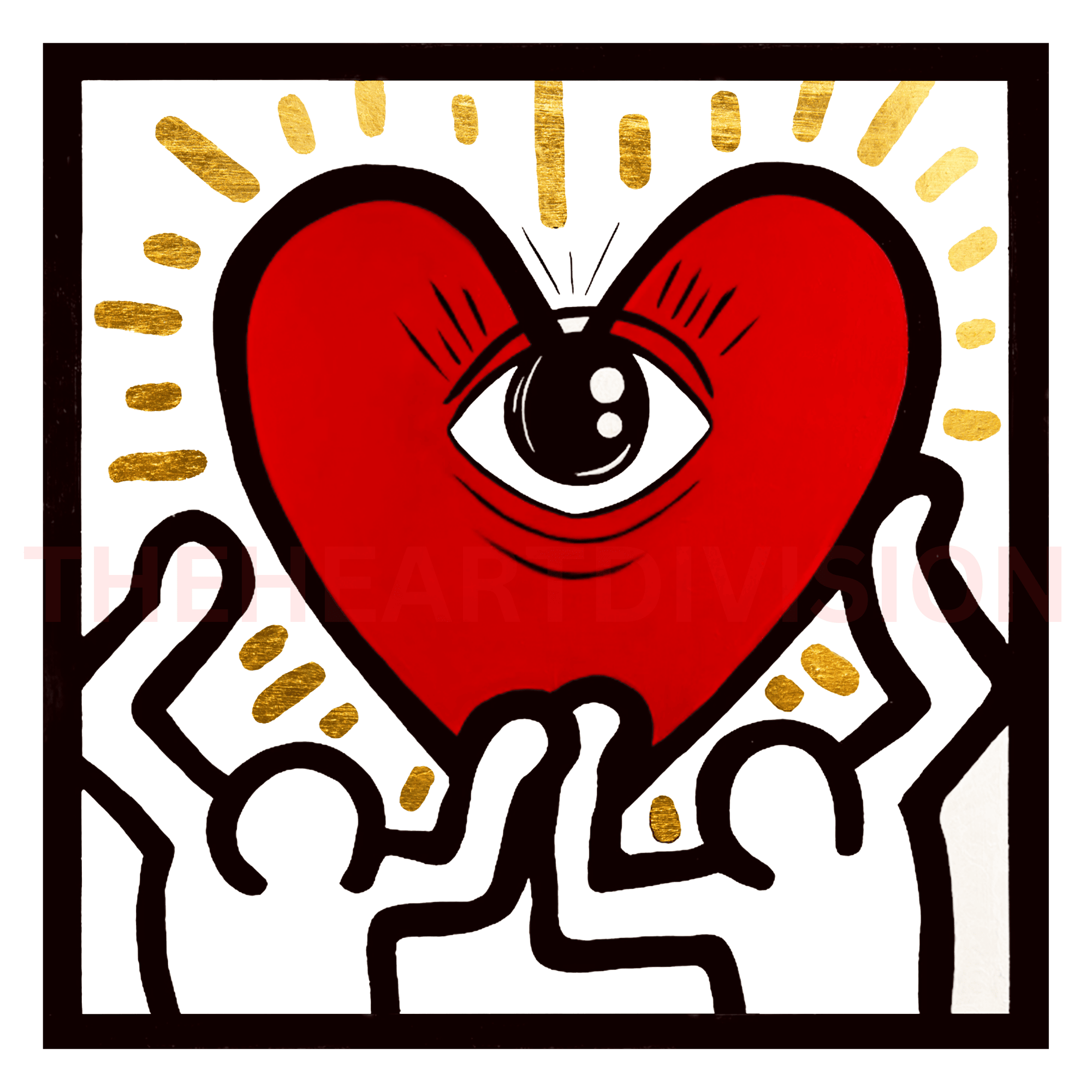 Homage to Keith Haring - 