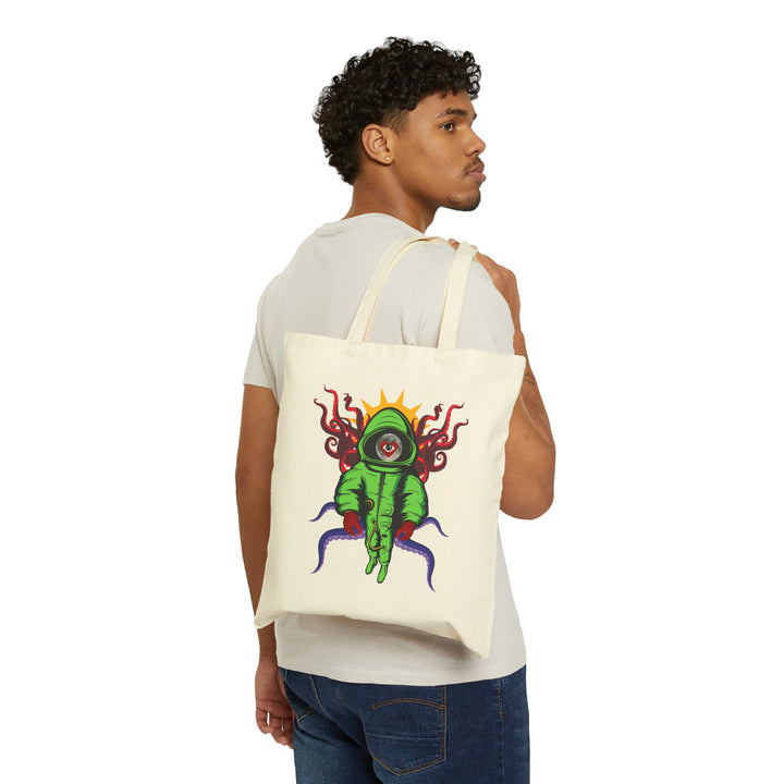 "Moon Man Astronaut" Tote over the shoulder