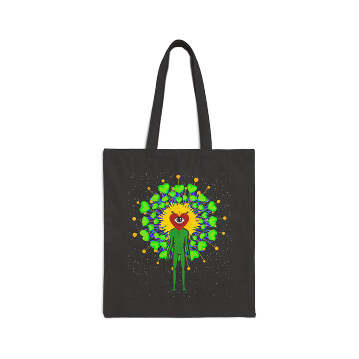 The Heart Division "I'm a lot weirder than you think" The Rise of the Starseed Cotton Canvas Tote Bag