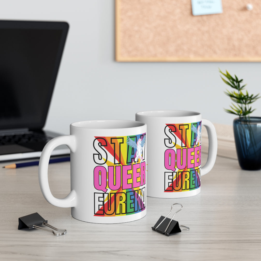 Stay Queer Eureka mug desktop images