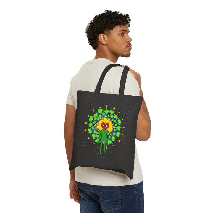 The Rise of the Starseed Tote over the shoulder