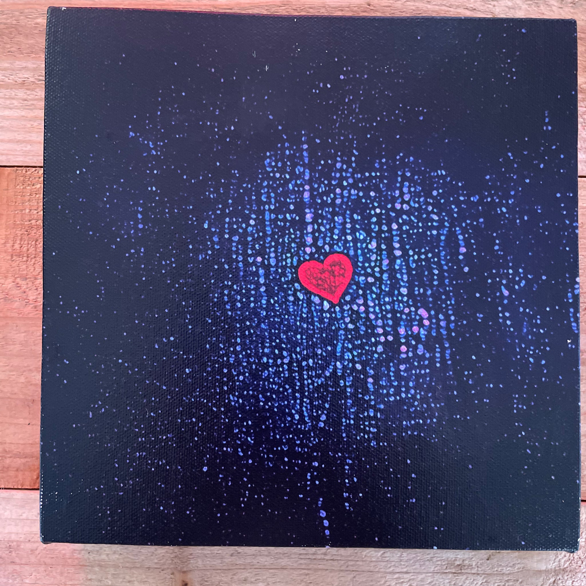 The Little Heart Series - "Neptune's Tears" Panel Print 8"x8" (FPOS)