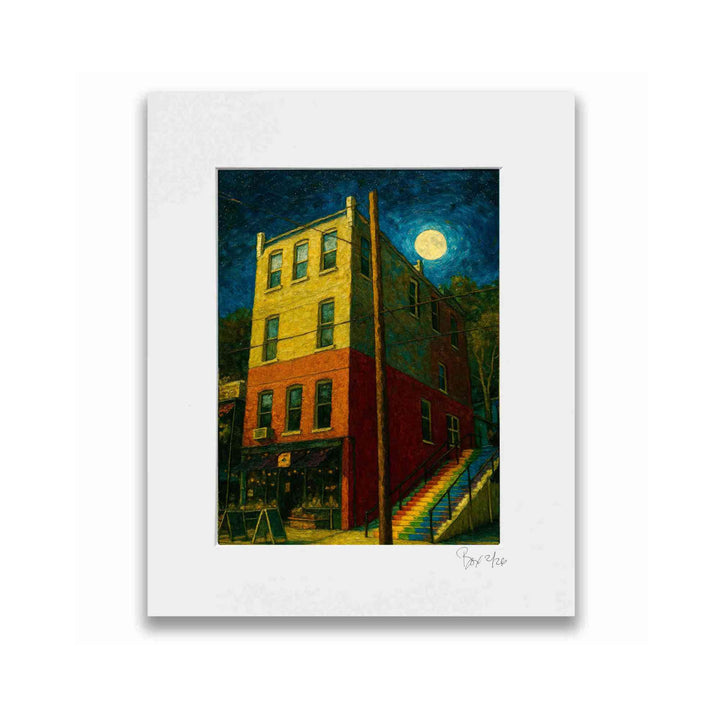 Moonlight Belongs to Dreamers: Love Letters to Eureka, #7 The Long Invitation, Matted 11x14 Flat Print
