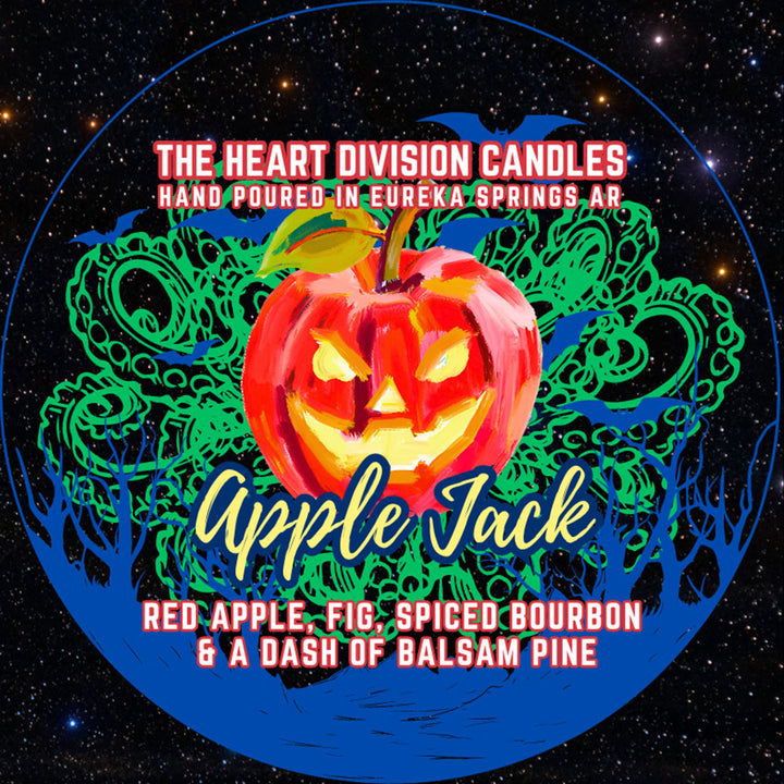 The Heart Division Candle Company - "Apple Jack" Candle, by The Heart Division