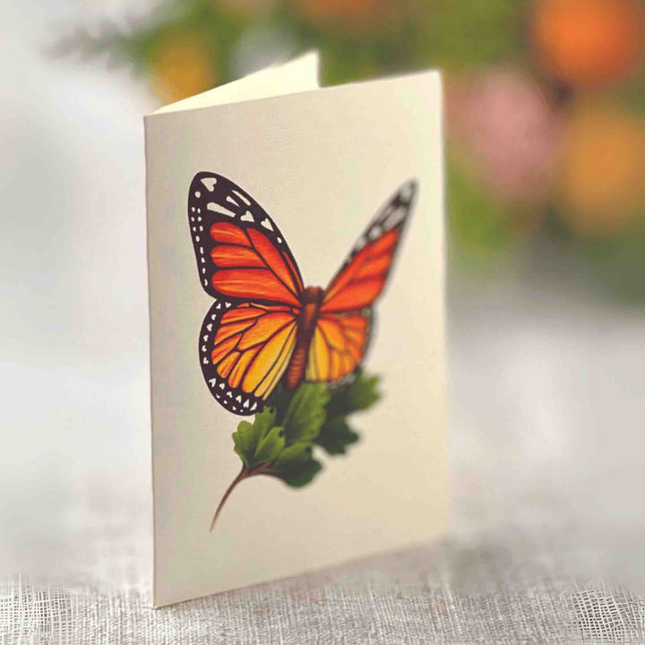 Butterflies & Buttercups Pop-Up Greeting  Card by FreshCut Paper
