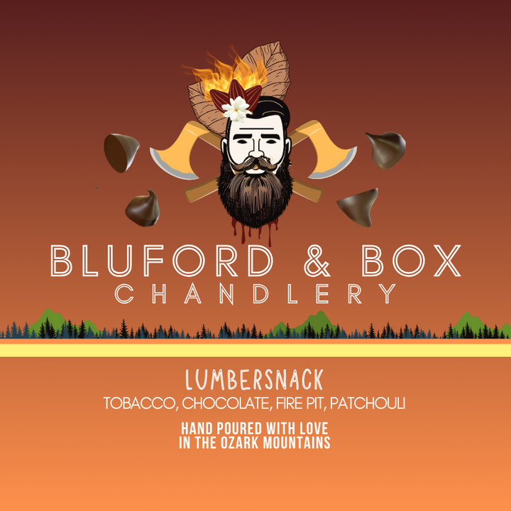Bluford and Box Lumbersnack Hand Poured Candle Ingredients