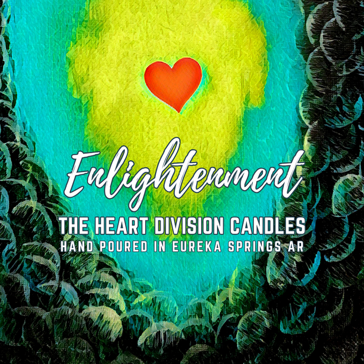 The Heart Division Enlightenment Hand Poured Candle Ingredients