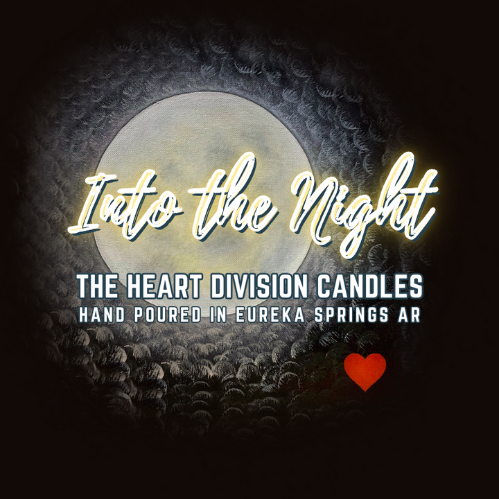 The "Follow Your Heart" Series - "Into the Night" Candle, by The Heart Division