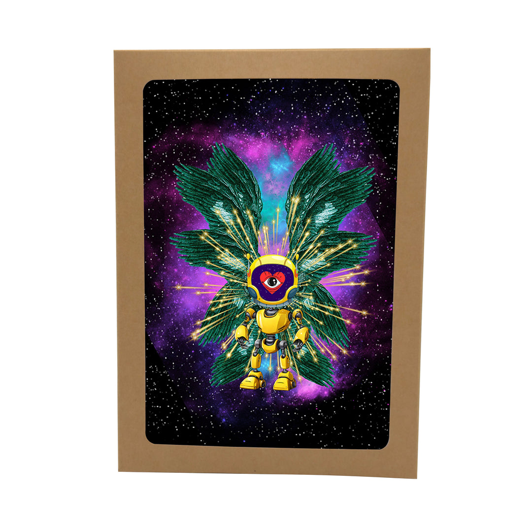 The "I Need some Space" Series Greeting Cards - We Come In Peace box set of 6 cards