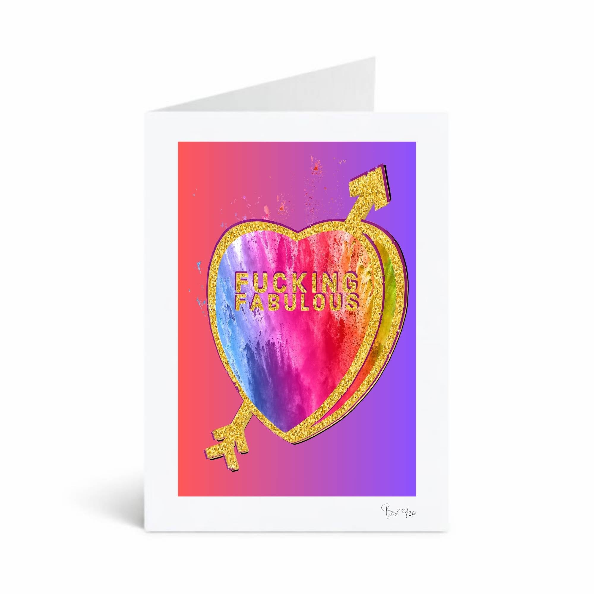Modern Conversation Heart Greeting Cards | Candid Candy Hearts by