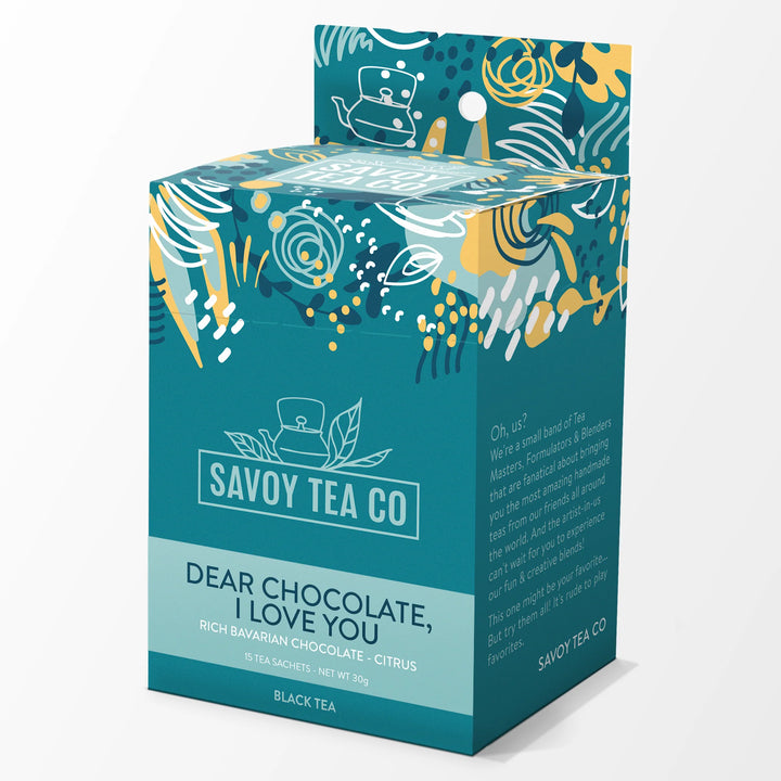 Dear Chocolate, I Love You sachet packaging