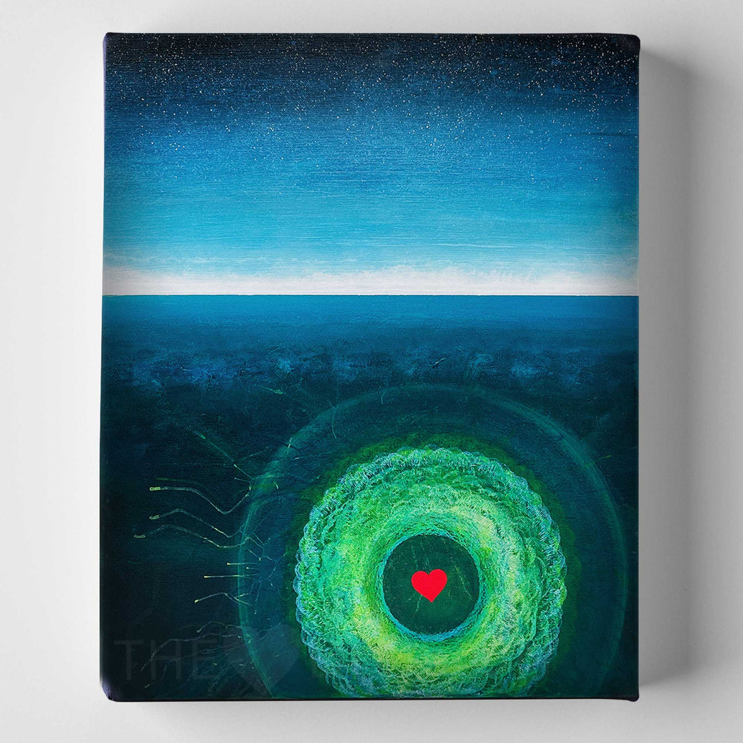 "Expanding Heart #1" Print front image