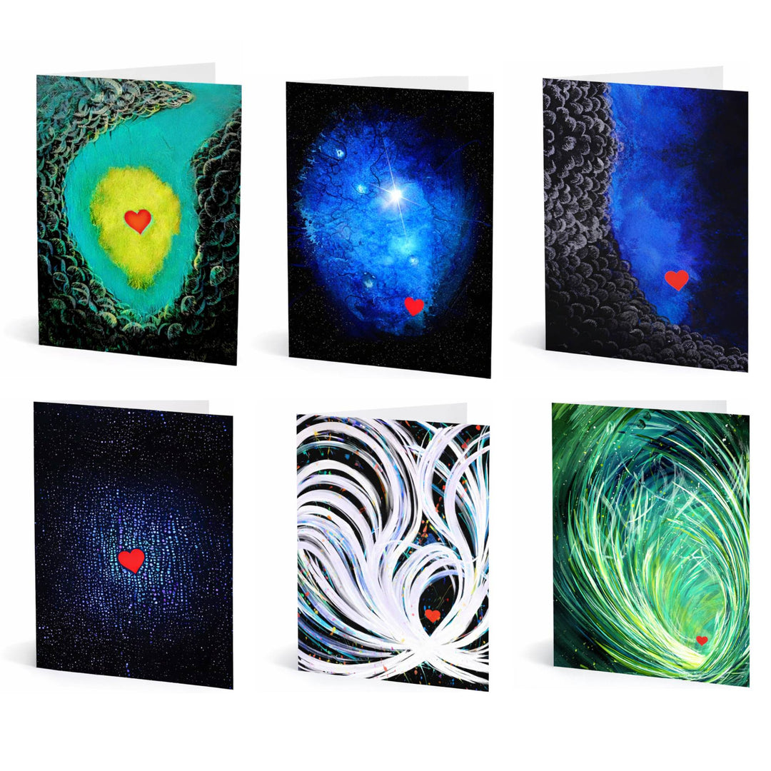 The "Follow Your Heart" Series Greeting Cards, Box Set