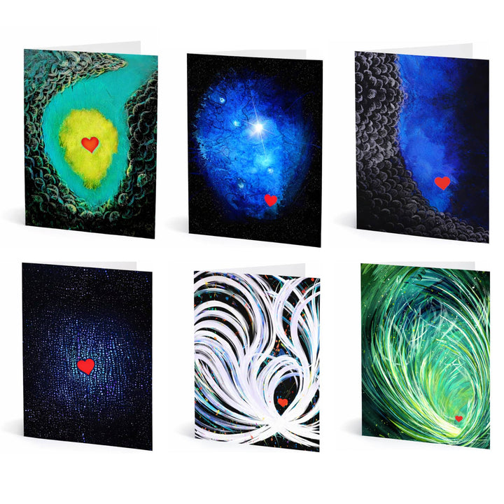 The "Follow Your Heart" Series Greeting Cards, Box Set