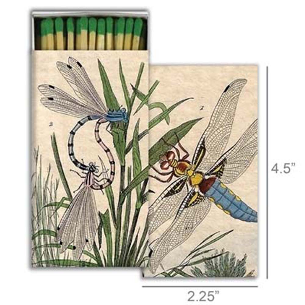 Dragonfly Matches Sizing Image