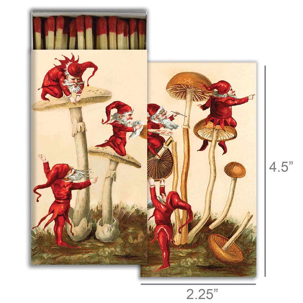 Merry Mushroom Matches sizing Image