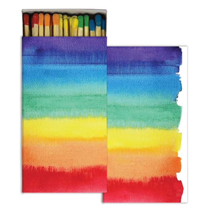 Rainbow Watercolor Matches Main Image