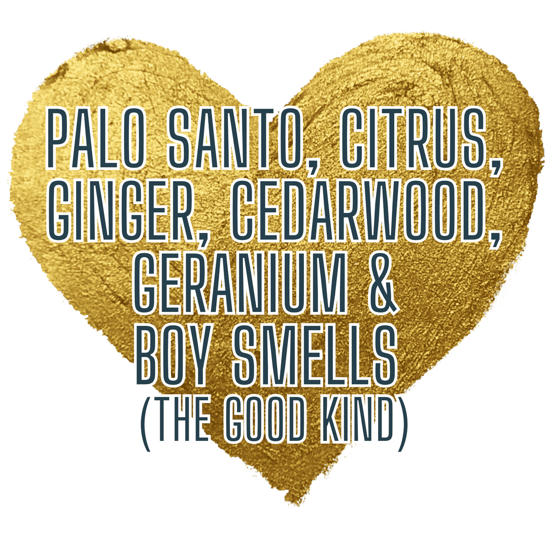 Bluford and Box Chandlery - "Mountain Men Make Good Lovers" Candle, by The Heart Division