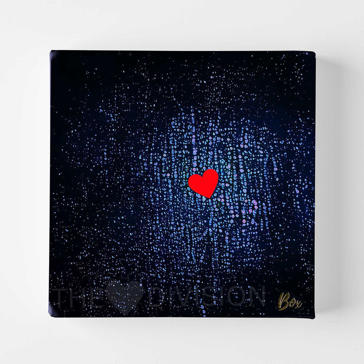 The "Follow Your Heart" Series - "Neptune's Tears #1"  - 8" x 8" Premium Hand Embellished Print