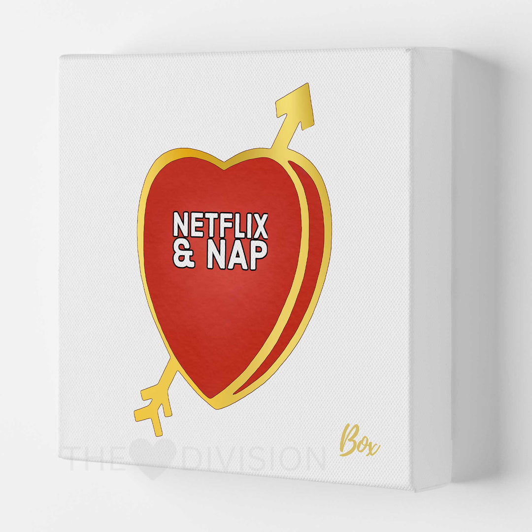 "Netflix and Nap" Print main image