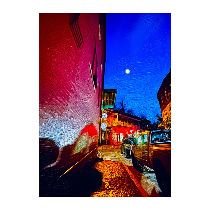"Full Moon Over Spring Street" - The "I Love Eureka" Photography Print Series