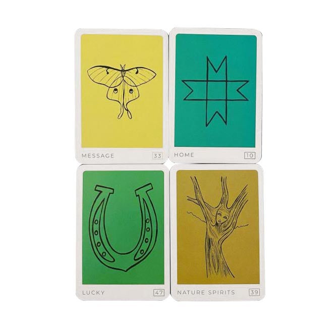 Sacred Symbols Oracle Deck card assortment image