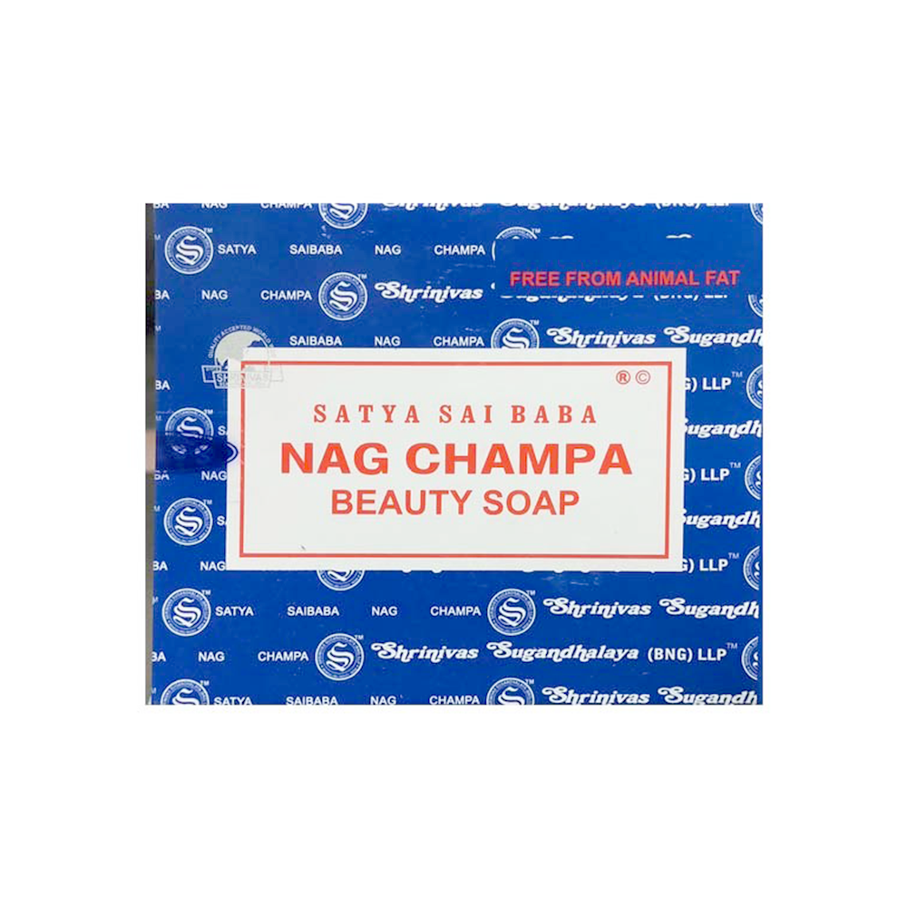 Satya Nag Champa Soap Packaging image