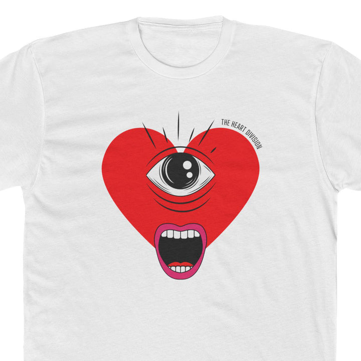 "Scream and Shout and Let it All Out" Unisex T-Shirt close up of the design