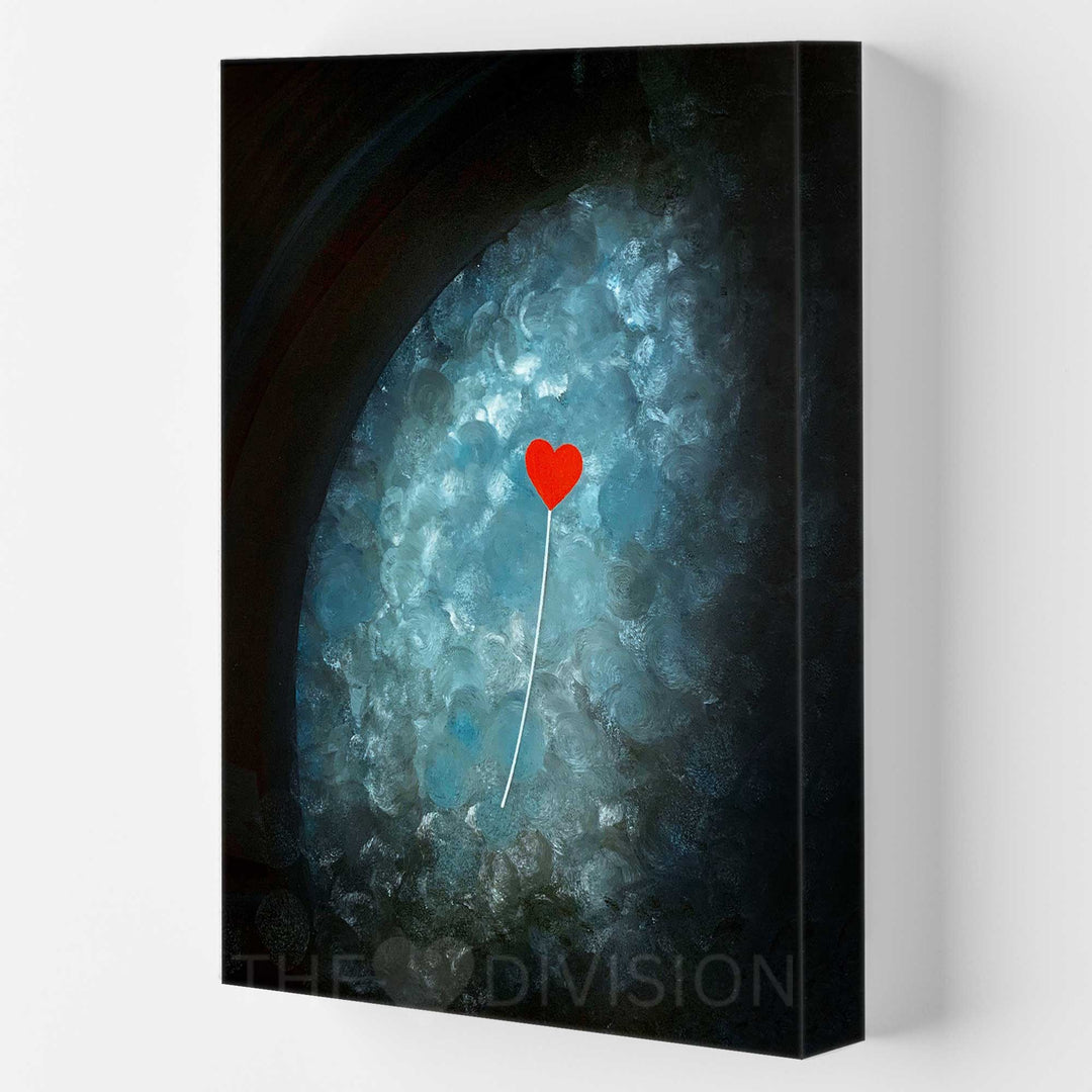 The "Follow Your Heart" Series - "Untethered Heart #1"  - 8" x 10" Print