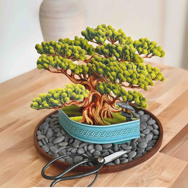 Wisdom Bonsai Pop-Up Greeting Card by FreshCut Paper