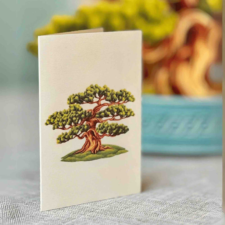 Wisdom Bonsai Pop-Up Greeting Card by FreshCut Paper