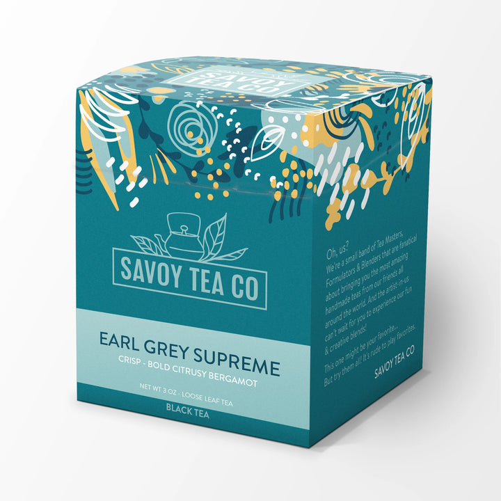 Earl Grey Supreme Loose Leaf Tea packaging