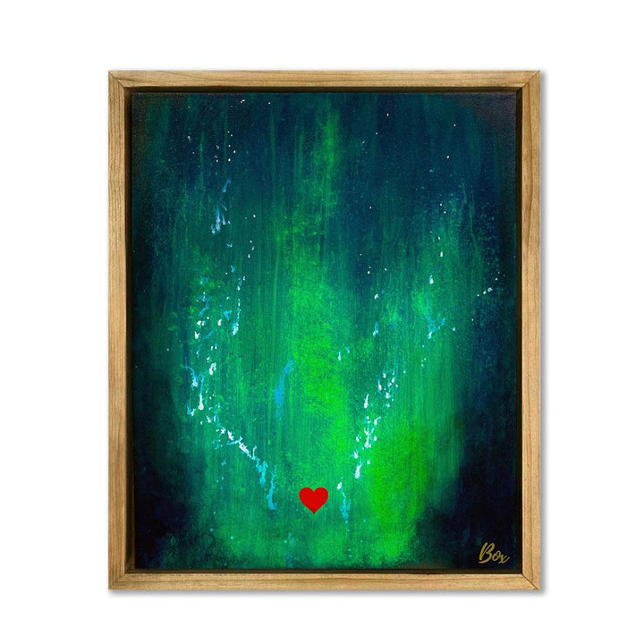The Little Heart Series - Deep Heart #5Original Acrylic 16"x 20"