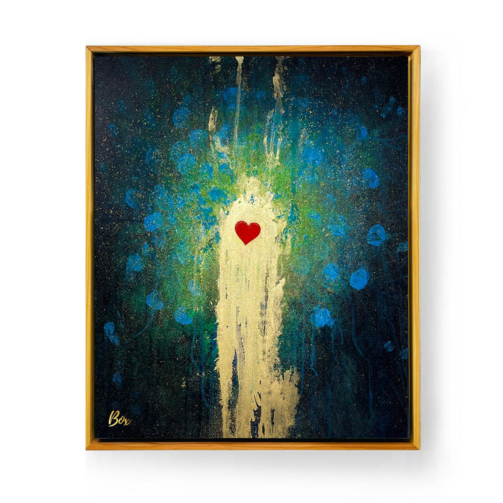 The Little Heart Series - Becoming Heart #1 Original Acrylic 16"x 20"