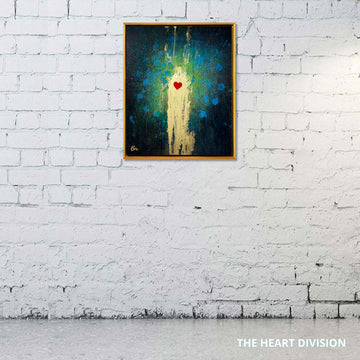 The Little Heart Series - Becoming Heart #1 Original Acrylic 16