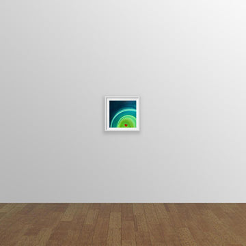 The Little Heart Series - 1 Art Print White Frame 12