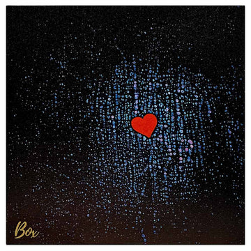 The Little Heart Series - Neptune's Tears Canvas Panel Print 12