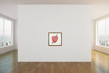 Candy Conversation Hearts Netflix and Nap #2 Original Acrylic - Unframed 20