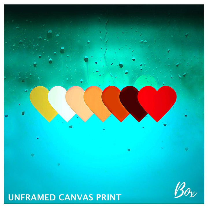 The Little Heart Series - Hearts are Hearts Canvas Prints